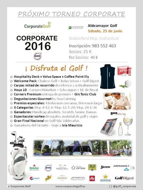 corporate golf 2016